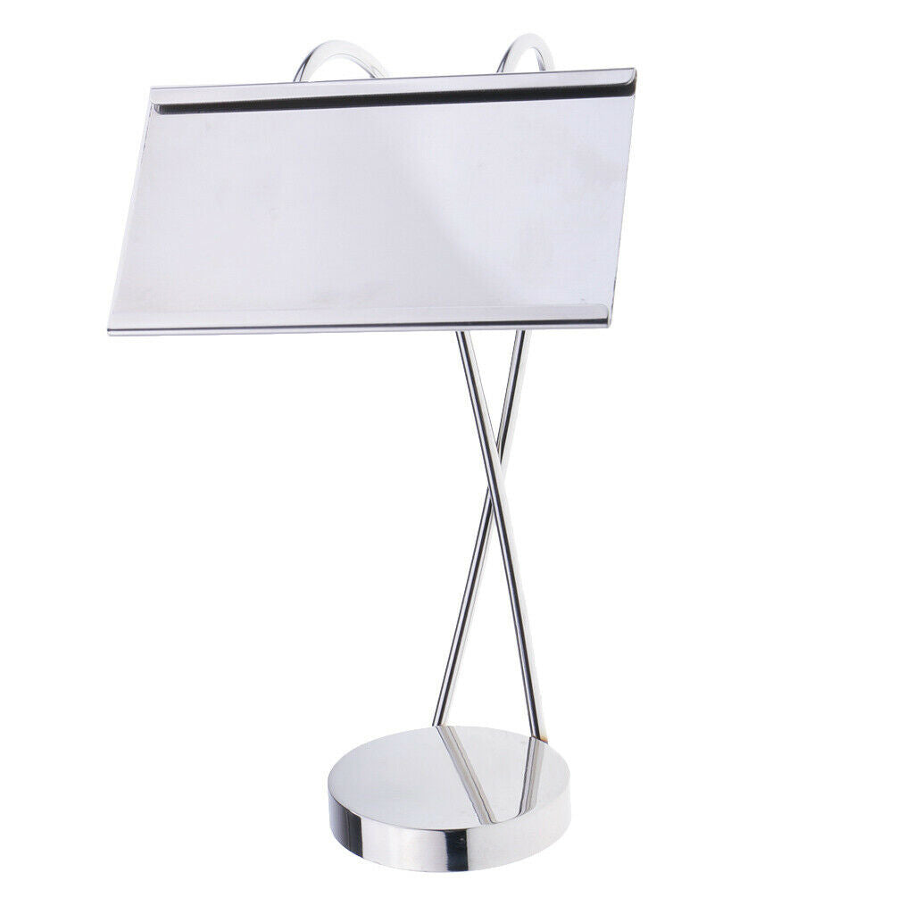 Stainless Steel Meal Cards Stand Table Menu Holders Tabletop Display S