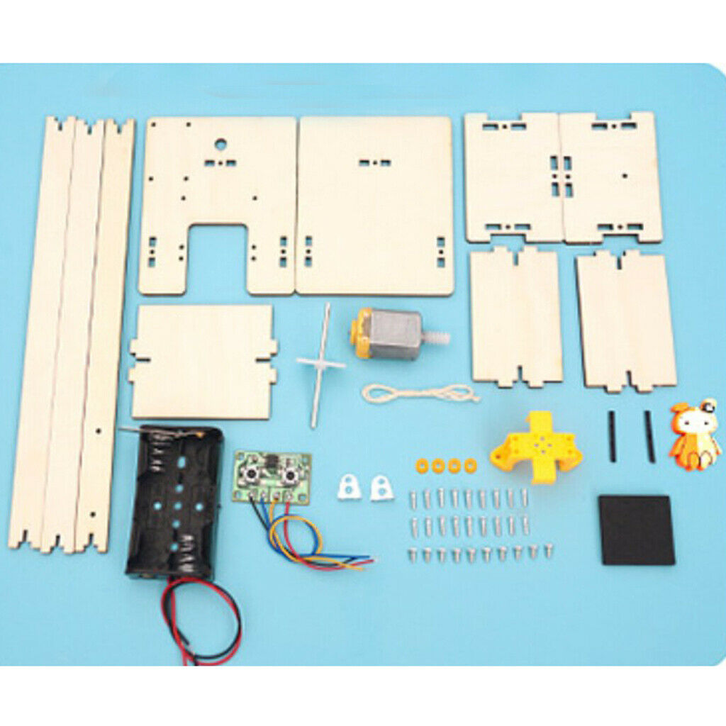 DIY Electric Elevator Children Science Toys Experiment Materials Kits Toys