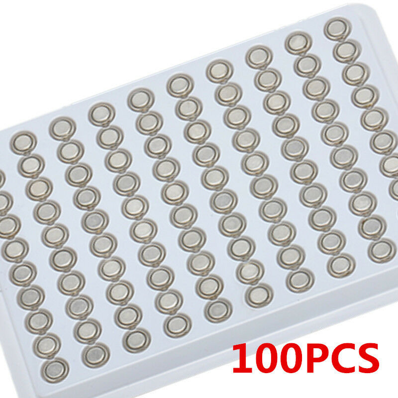 100PCS 1.55V SR626SW AG4 377 LR626 Alkaline Button Battery Watch Batteries New