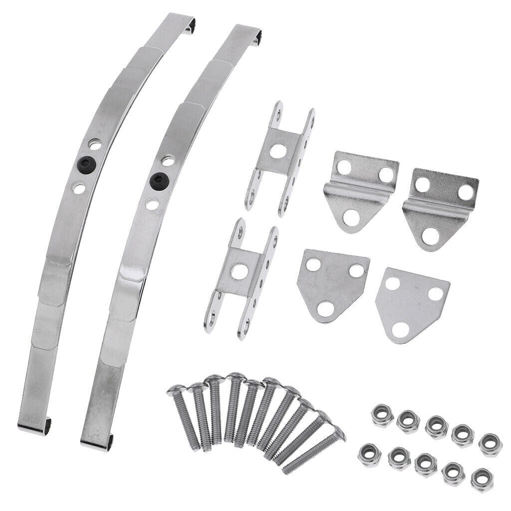1/10 RC Cars Accessory Metal Suspension Leaf Spring Set for F350 TF1 TF2 D90