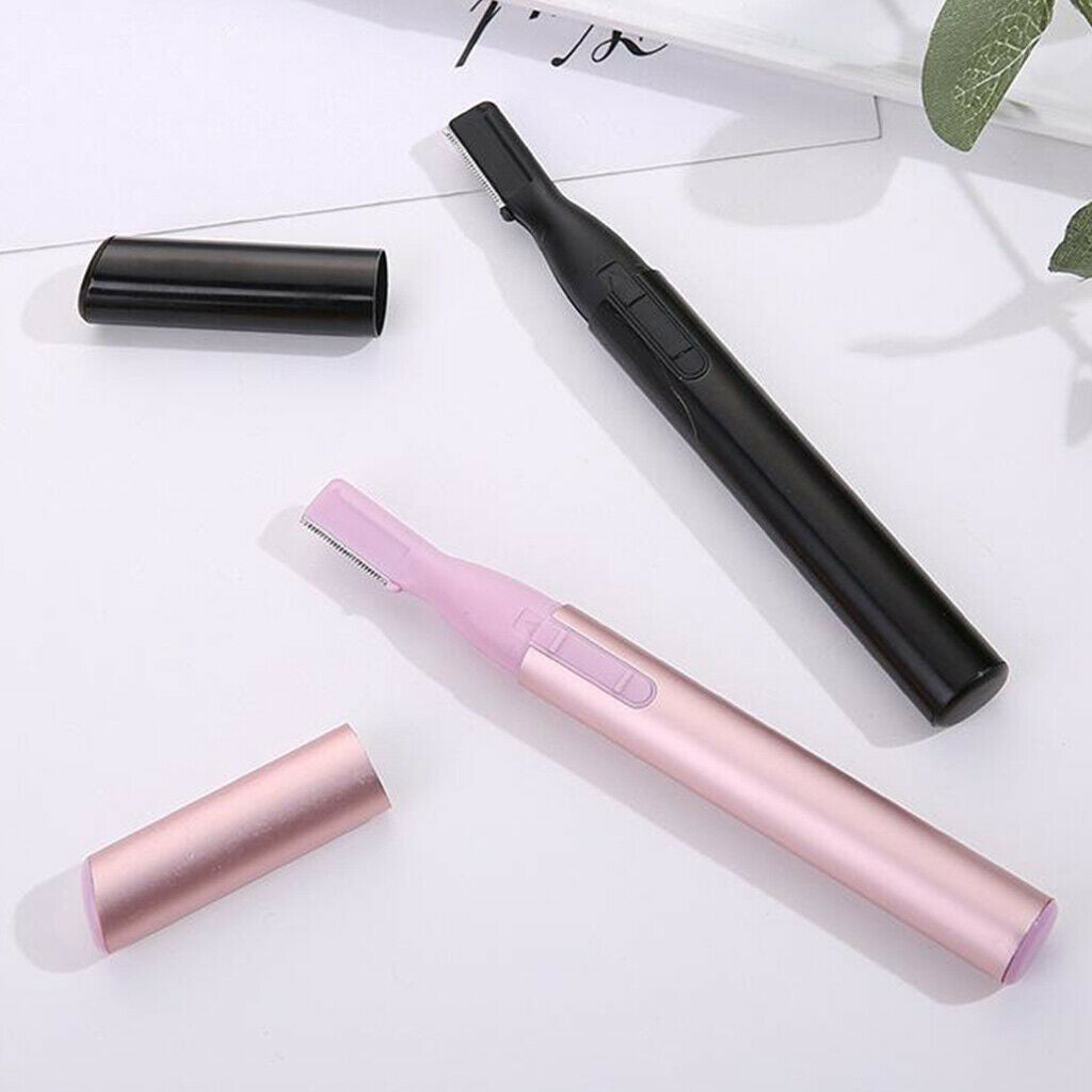 Electric Lady Shaver Bikini Legs Eye Brows Eyebrow Trimmer Razor Shaper Pink