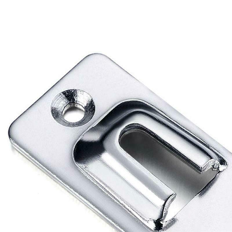 Stainless Steel 90 Degree Buckle Hook Door Lock Bolt for Sliding Door Window Kit