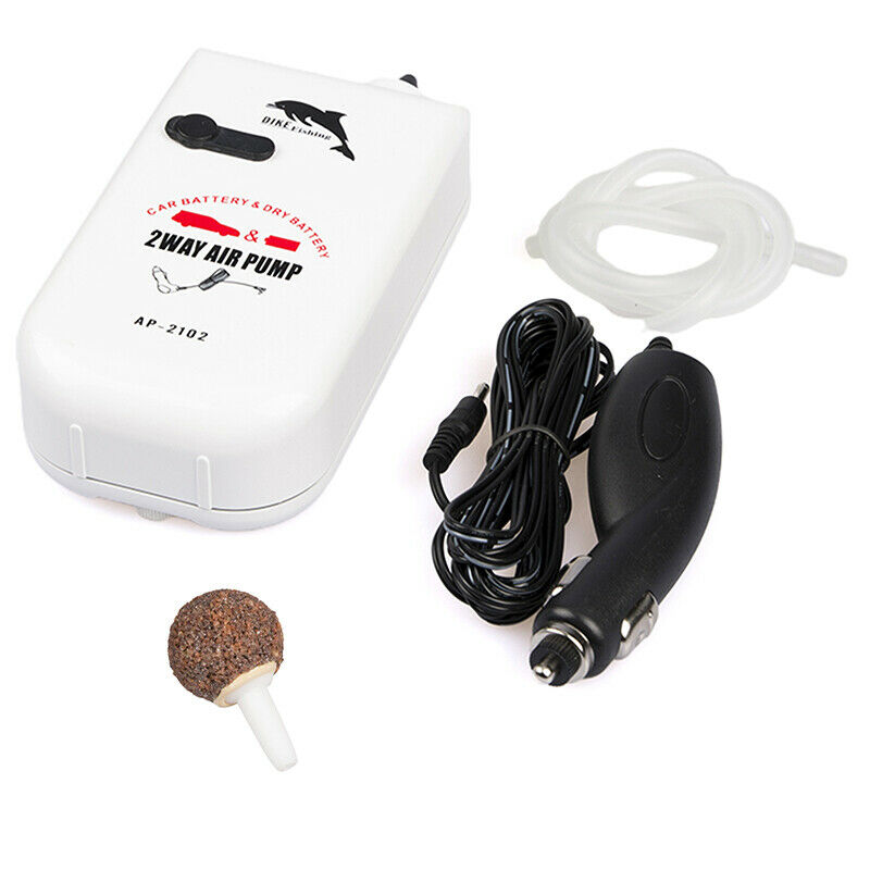 Outdoor Fishing Air Pump Fish Oxygen Pump Aerator Aquarium Fishing Tank Air P FG