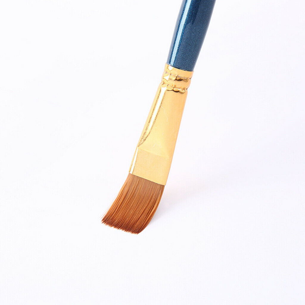 7 Fine Brush Set Artist Brushes Painting Brushes Flat Brushes Oil Painting