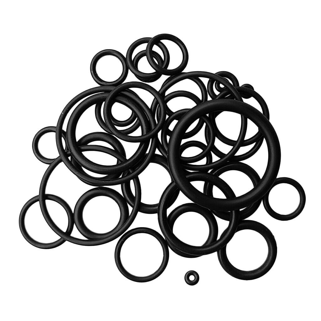 36Pcs Rubber O-Ring Kit Repair Spare Replacement Scuba Diving Gasket Washer