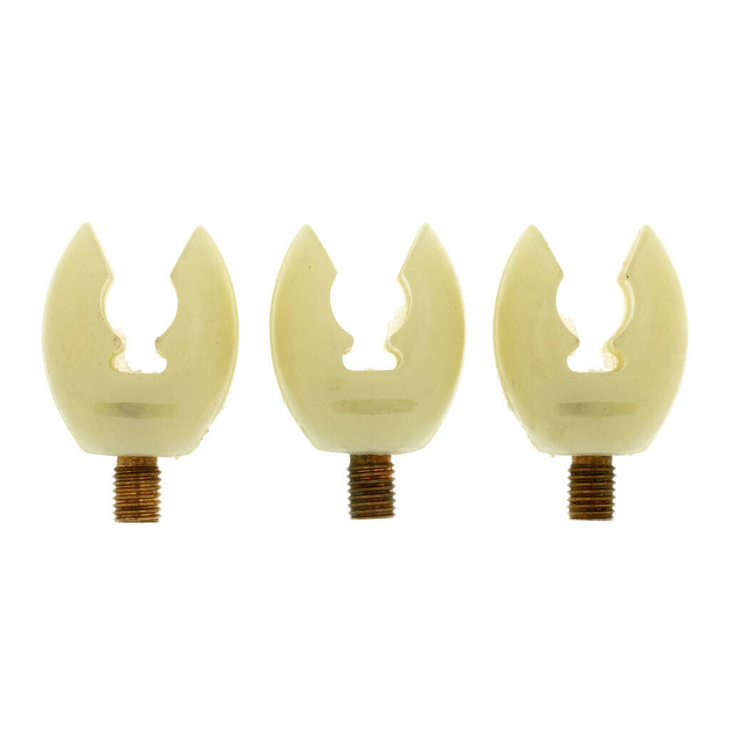 3 Pcs Carp Fishing Rod Holder White Silicone Gel Fishing Rods Rest Gripper