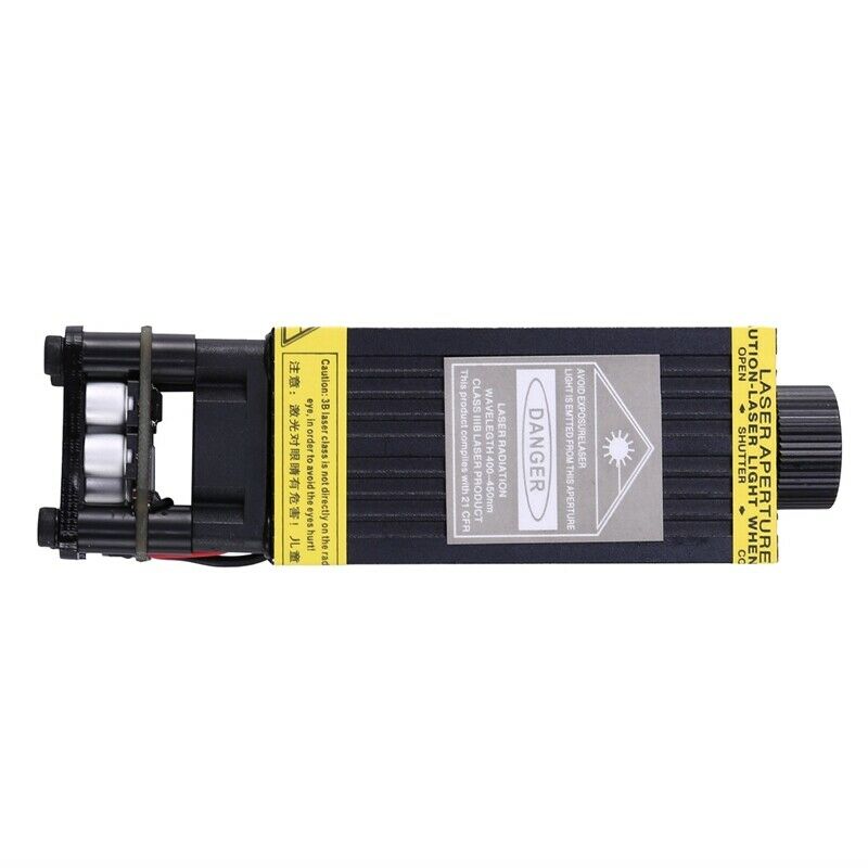 2500Mw 12V High-Power Blue Light Engraving Head Engraving Module Diy EngravingM5
