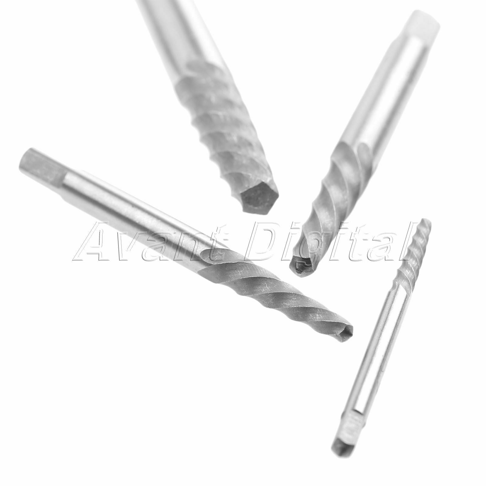 Useful 5 in 1 Speed Out Screw Extractor Drill Bits Set Broken Bolt Remover Tool
