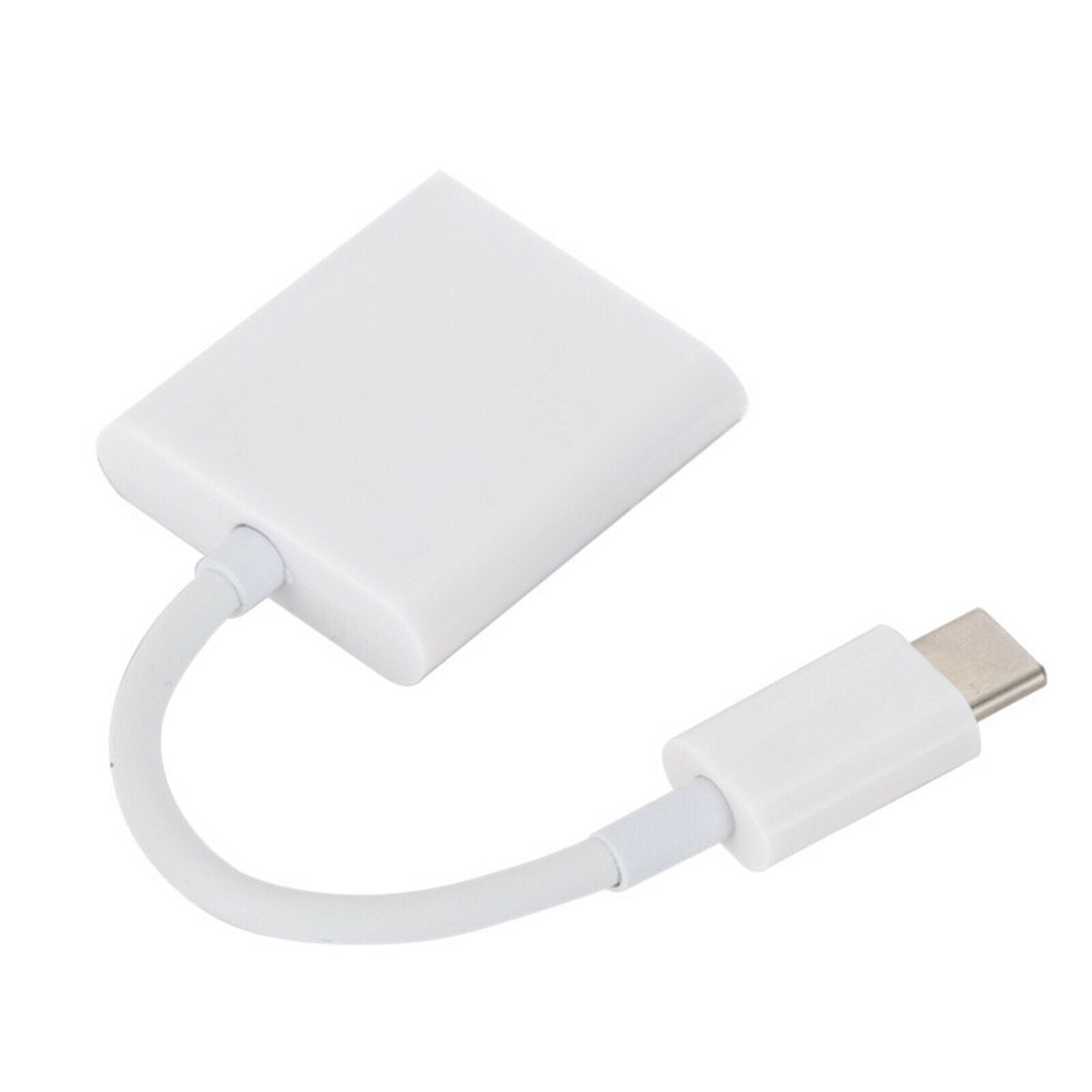 Portable Type C USB-C to SD SDXC TF Card Reader Adapter OTG Data Cable