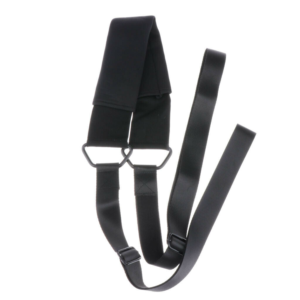 Adjustable Resistance Bands Workout Exercise Yoga Fitness Pull Belt Black