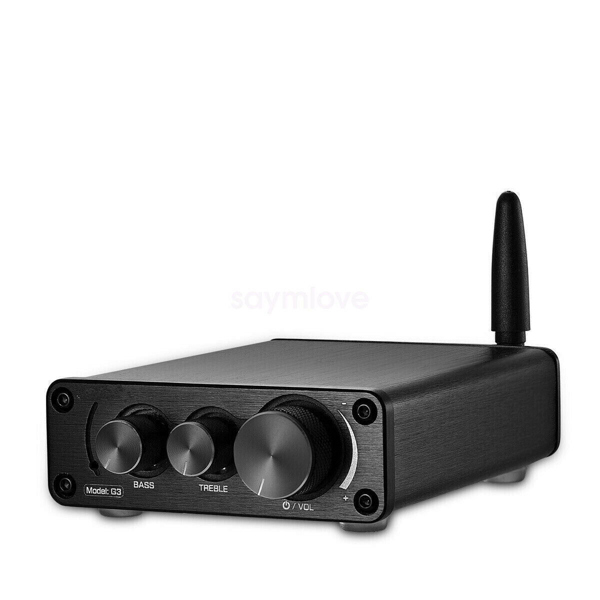 New Digital Bluetooth 5.0 TPA3116 2.0 HiFi Audio  Amplifier 50W+50W 100W