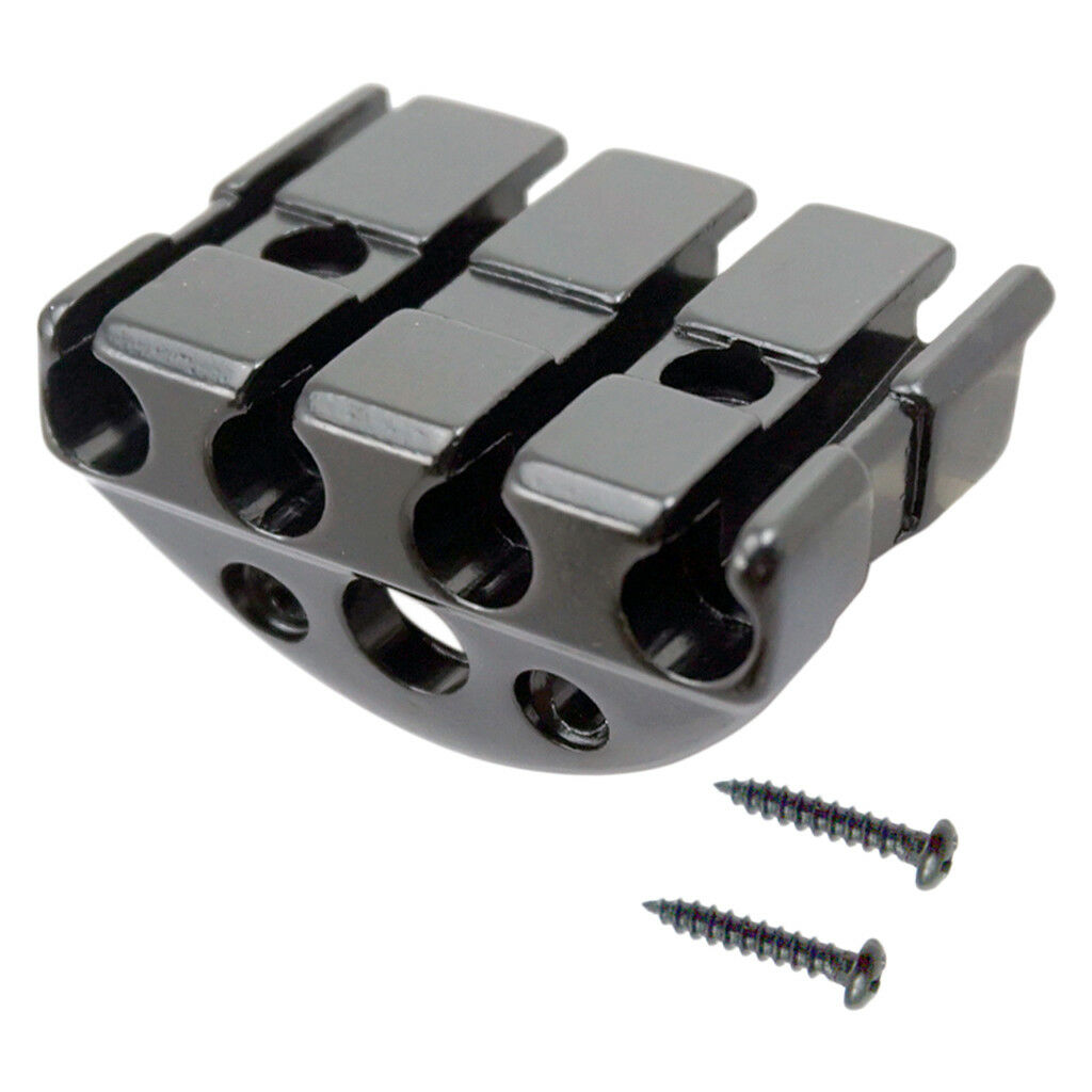39mm Electric Guitar String Locking Nut Suspension Type Headless w/ Screws