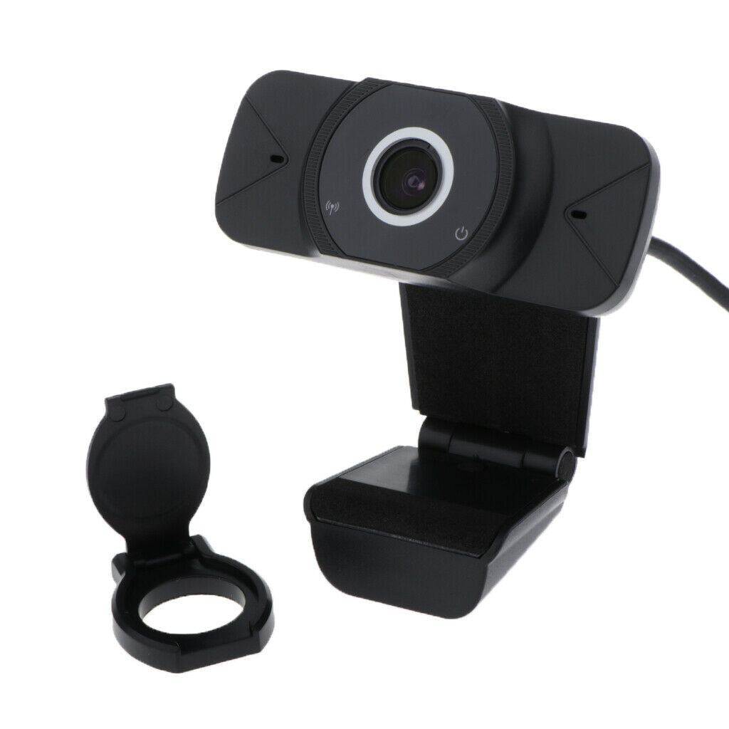 W7 USB 1080P Webcam with Mic Full HD for PC Computers Desktop Laptop Gaming