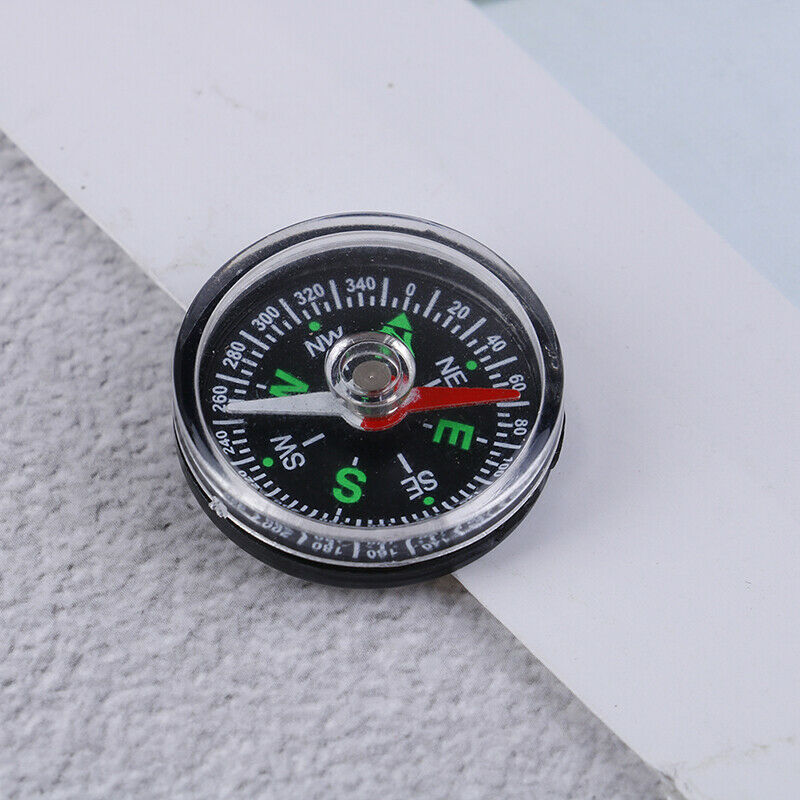 30mm Mini Compass Camping Hiking Outdoor Travel Navigation Wild Survival .l8