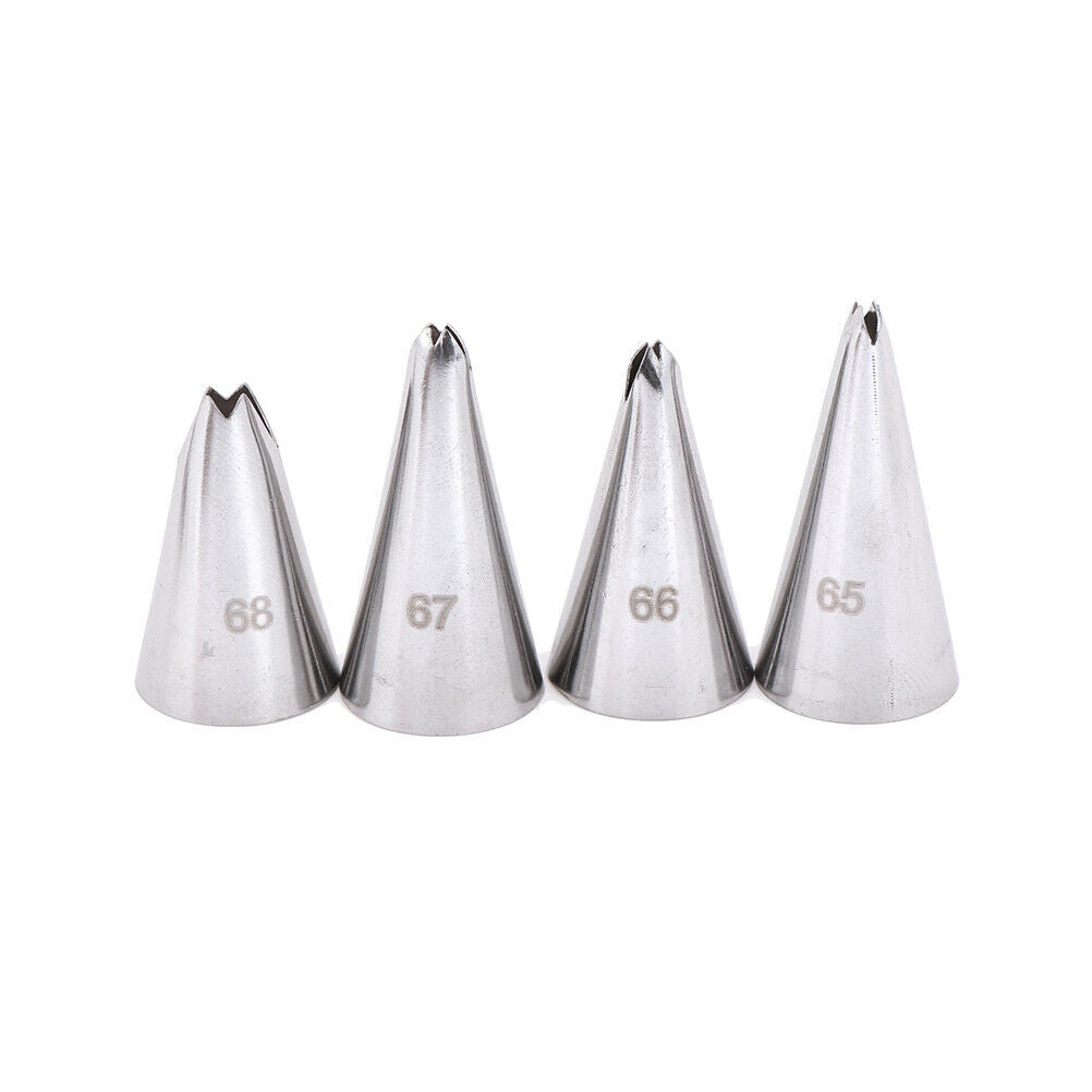 7pcs Leaves Nozzle StainlessSteel Icing Piping Nozzle Pastry Tips Pastry Tool SJ
