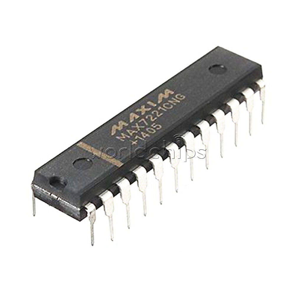 10PCS NEW MAX7221CNG MAX7221 8-Digit LED Display Driver IC DIP-24 IC