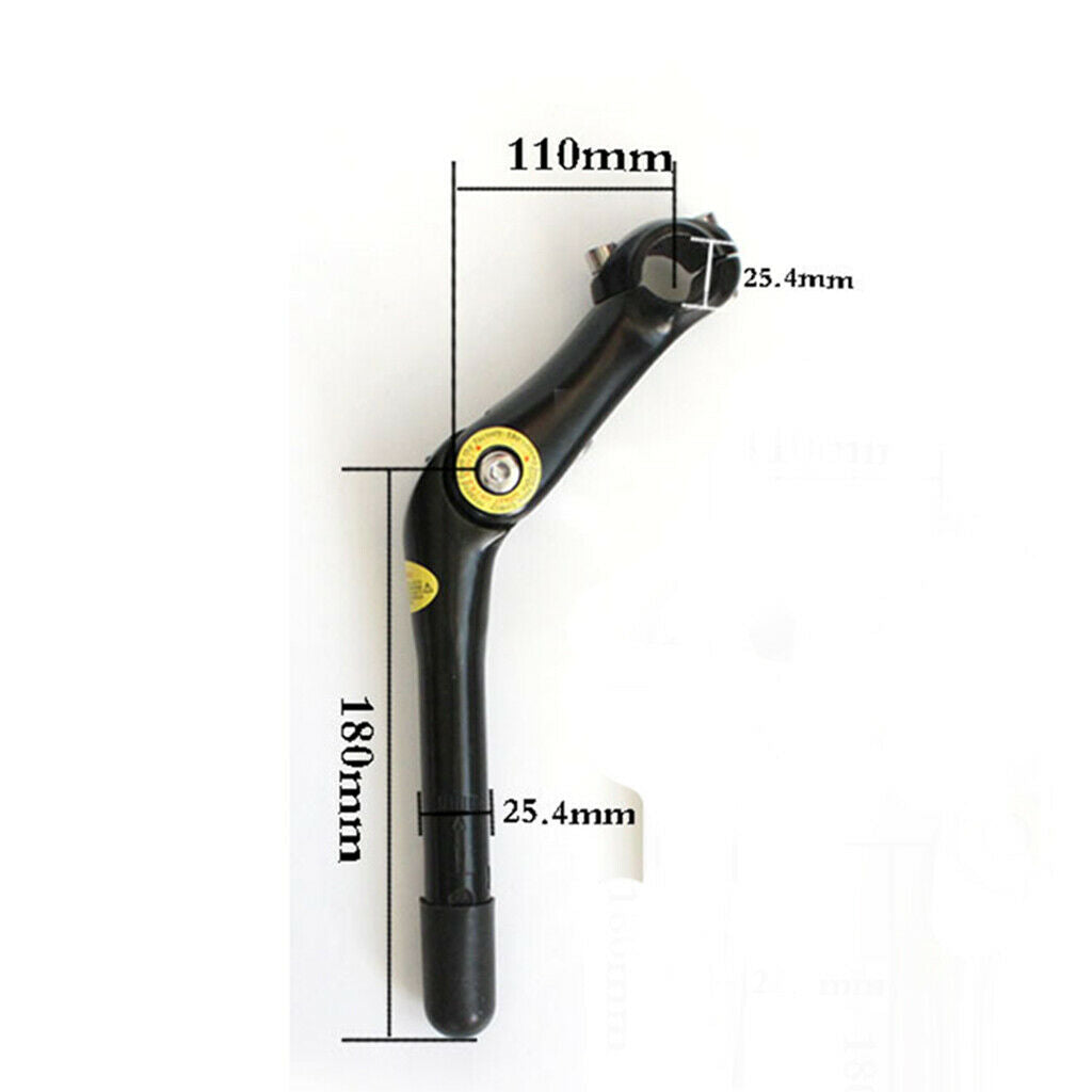 Durable Bicycle Quill Stem BMX Bike Electric Scooter Stem Replacement Accs