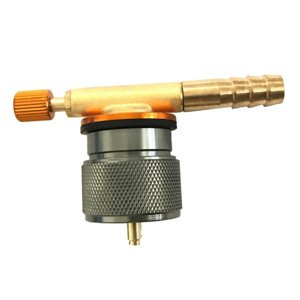 2X Outdoor Camping Stove Gas Propane Flat Tank Valve Connector Adapter Tool Set