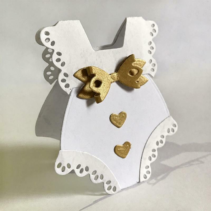 Lace Trim Bodysuit Carbon Steel Cutting Dies DIY Scrapbooking Photo Album Paper
