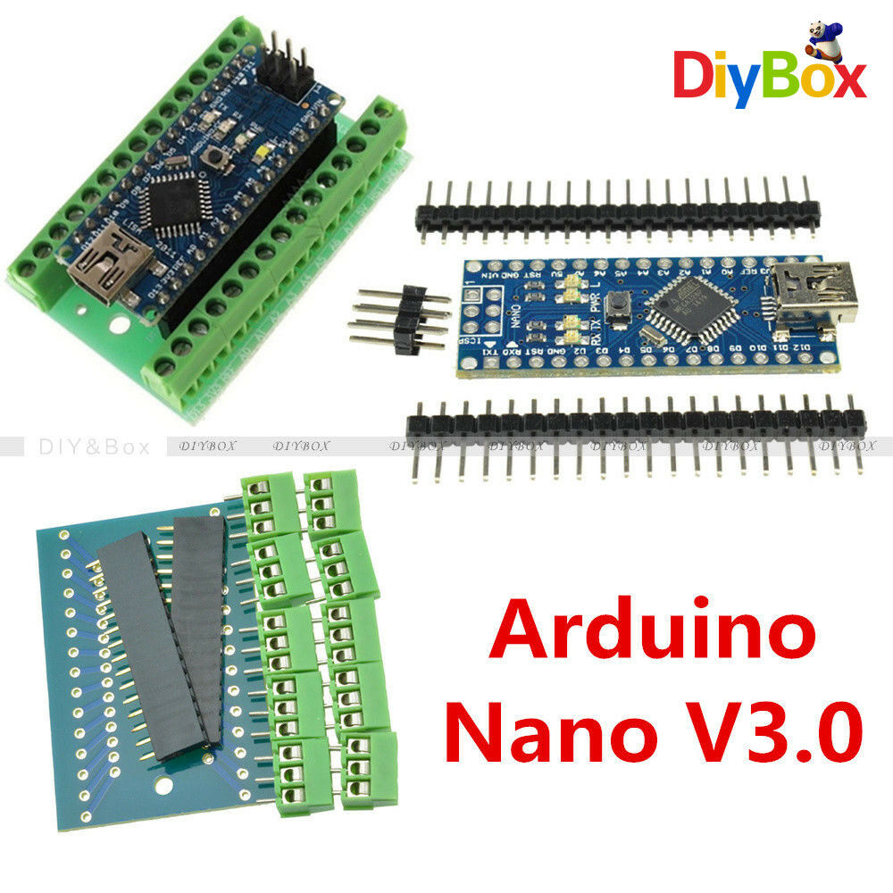 CH340G Terminal Adapter Nano V3.0 ATmega328 5V/16MHz Sheild Board for Arduino