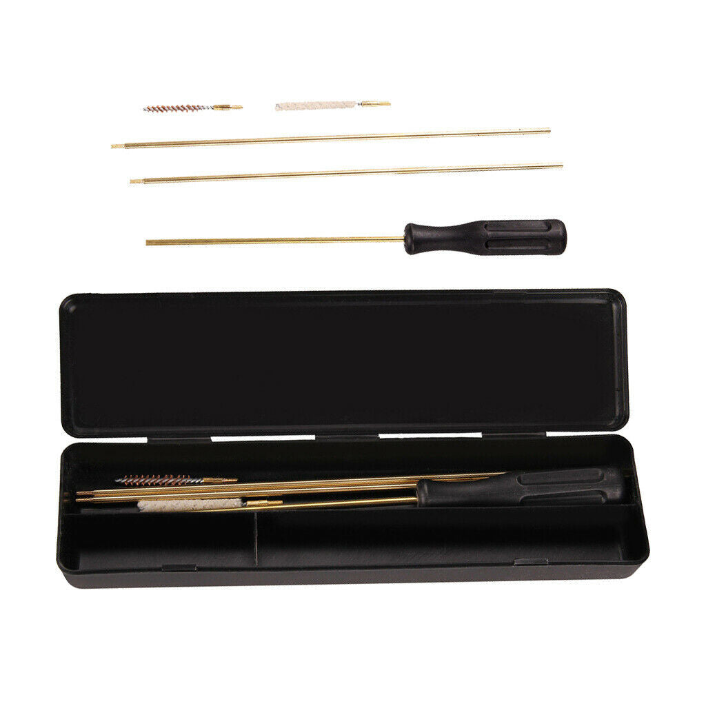 Gauge  Rod Brush Cleaning Kit F .177& .22 Rifles Pistols (4.5mm & 5.5mm)
