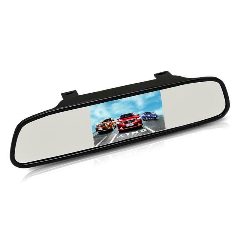 High Definition Rear View Mirror Display 2 Way Video Input Reversing Car Screen