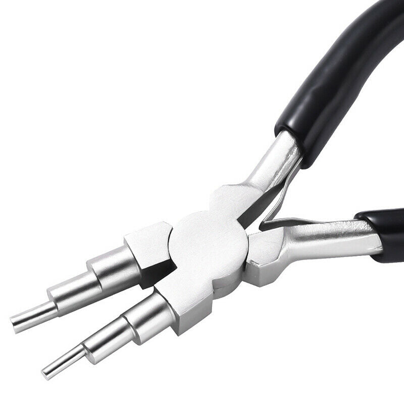 6-In-1 Bail Making Plier Wire Looper Forming Pliers Making Jewelry Jump RingBDA