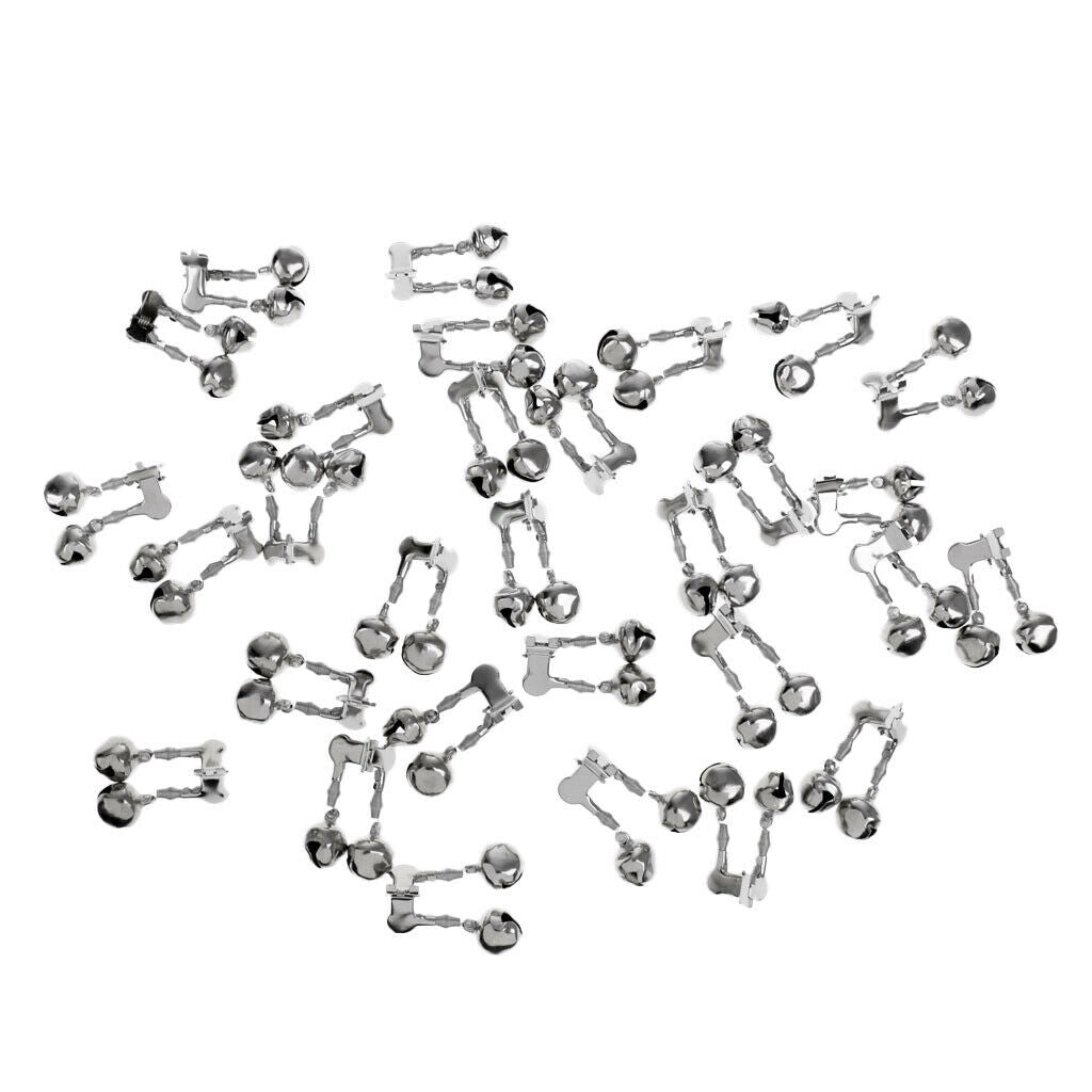 30pcs Bite Alarms Lure Indication Trap Bait 2 Bells For Fascinating Feeling