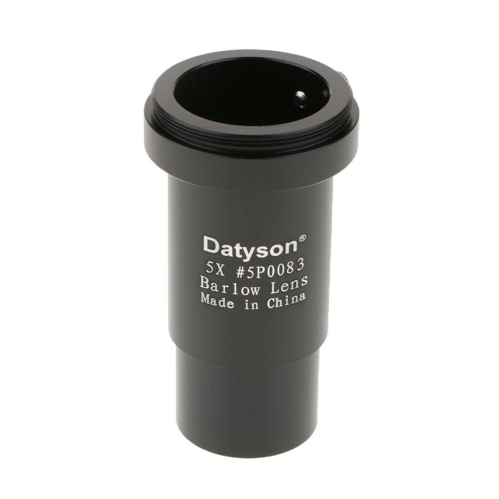 1.25”(31.7mm) 5X Barlow Lens M42 Thread Multi-Coated for Telescope Eyepiece