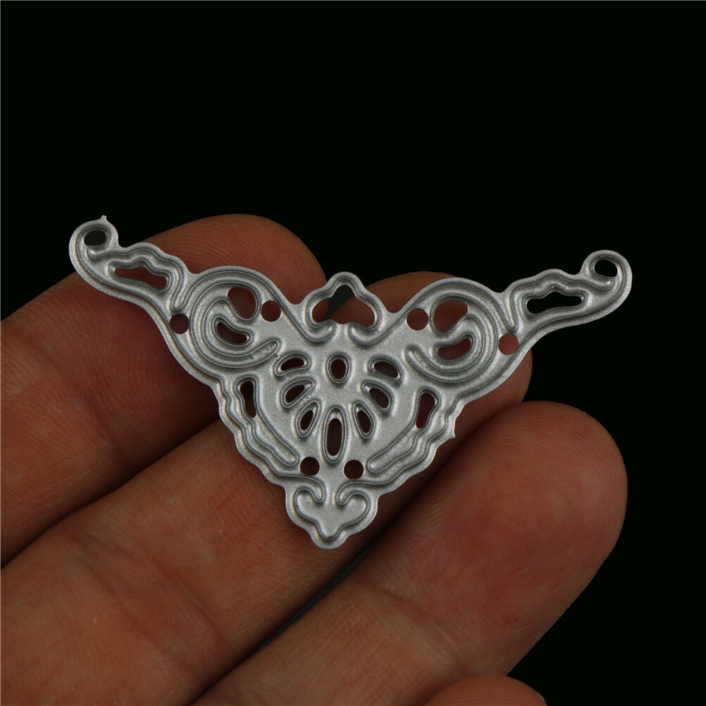 Lace corner Metal Cutting Dies Stencil For DIY Scrapbooking Album Cards De.l8