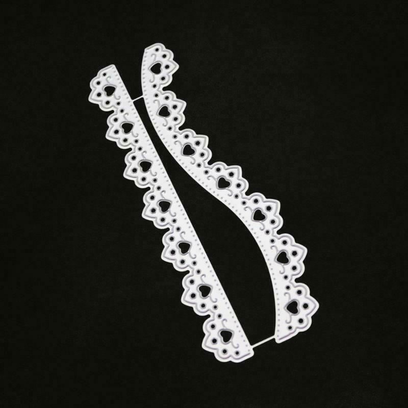 Lace Metal Cutting Dies Stencil DIY Scrapbooking Album Stamp Paper Card Craft