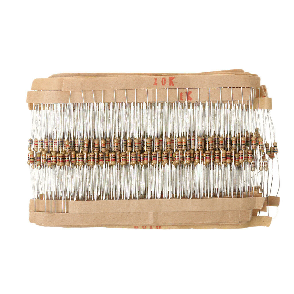 Carbon Film Resistors 1/4W 0.25W - Full Range of Values - Various Pack Sizes