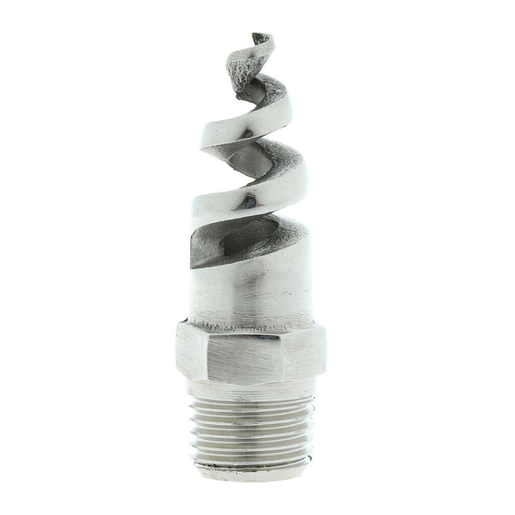 Spiral Spray Nozzle 1" Male 316L Stainless
