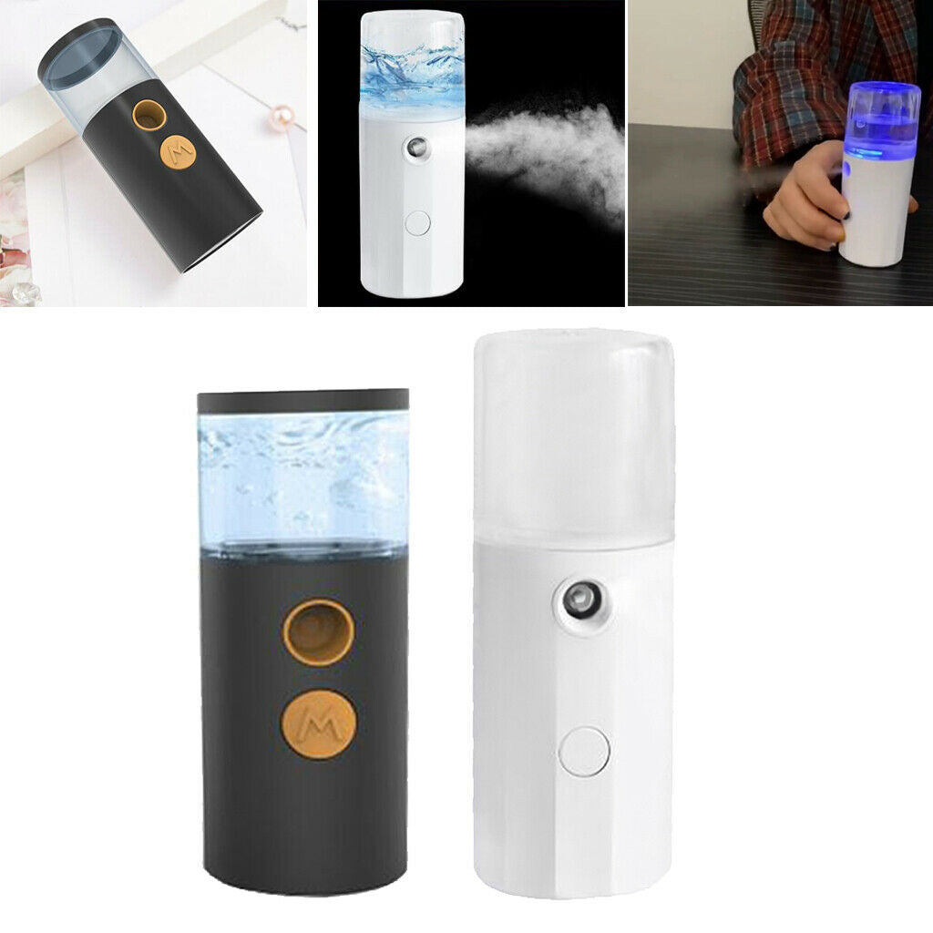 2Pcs Nano Facial Mister Face Mist Sprayer Handy Face Moisturizing Hydration