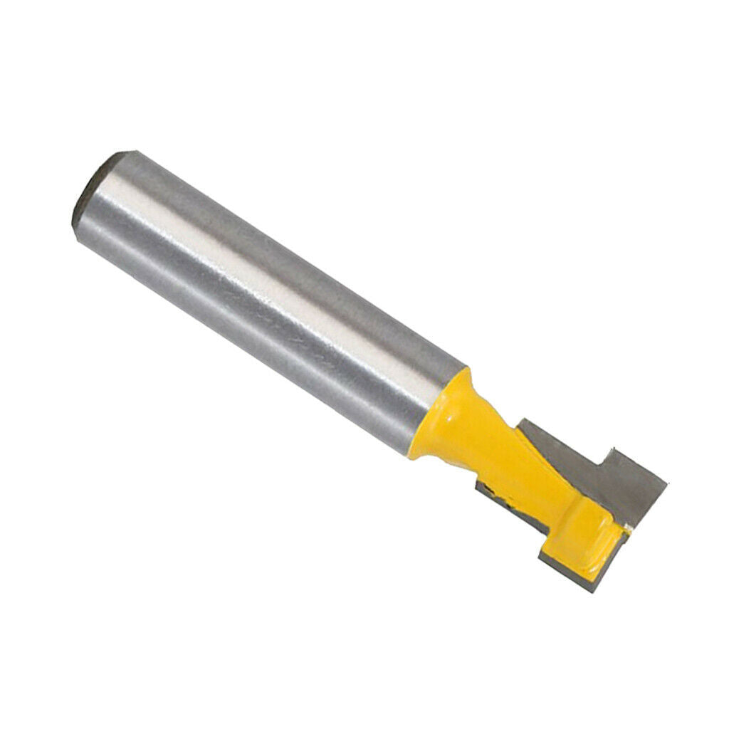 8mm Shank T-Slot Cutter Router Bit for 3/8-Inch Hex Bolt Heads