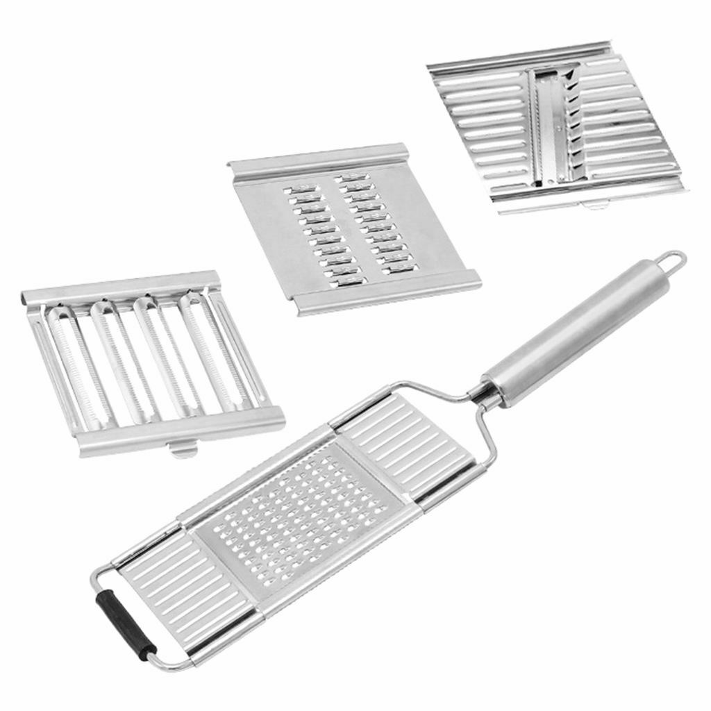 4 Blades Home Vegetable Slicer Adjustable Shredder for Fruits Salad Onion