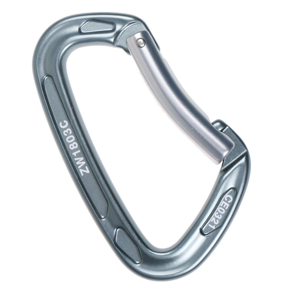 Aluminum Carabiner Double Rope  Outdoor Mountaineering Climbing Safety