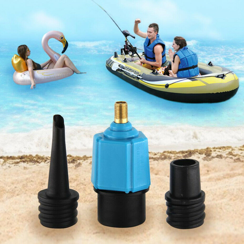 Nylon SUPs Valve Adapter Electric Car Pump Compressor Air Valve Adaptor