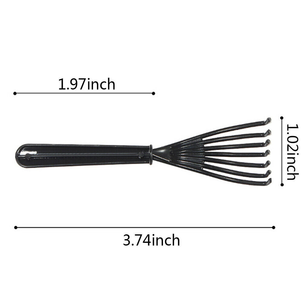 2Pcs/Set Hair Brush Comb Cleaner Remover Soft Hair Drop  Cleaning.l8