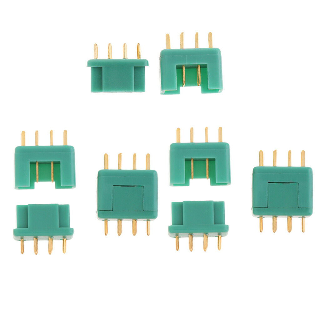 5 pairs of MPX multiplex connectors 6 pin male connector for RC battery