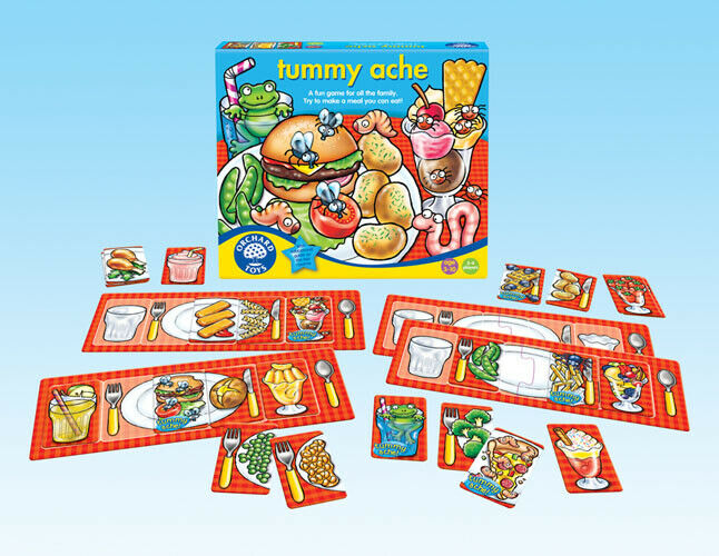 Orchard Toys 033 Tummy Ache  Kids Childrens Toddler Fun Learning Game 3 - 10 Yrs