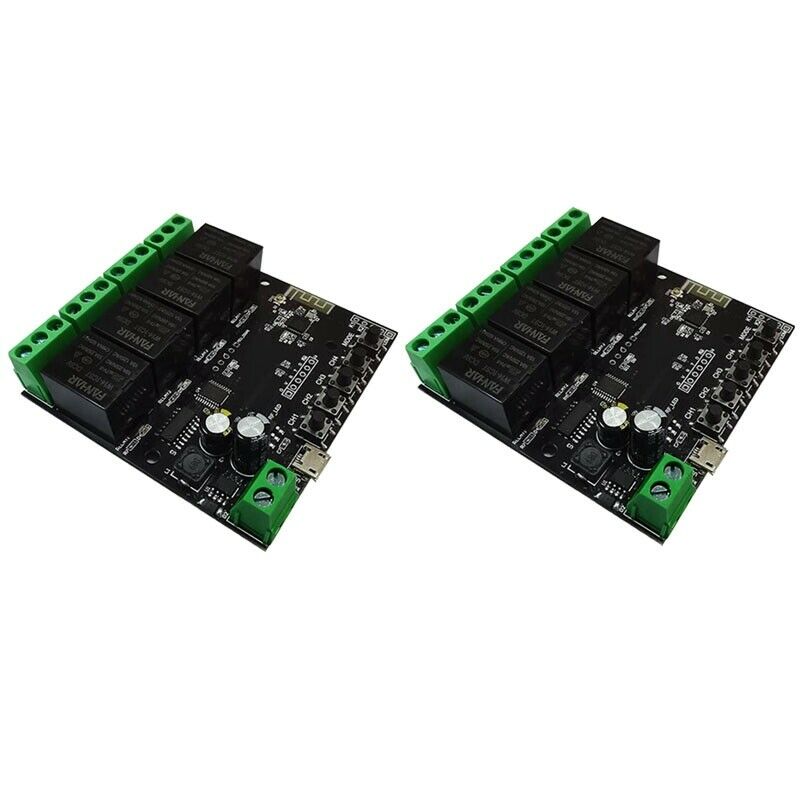 4CH Tuya Switch WiFi Switch Module Wireless Relay Smart Life APP Remote ControJ6