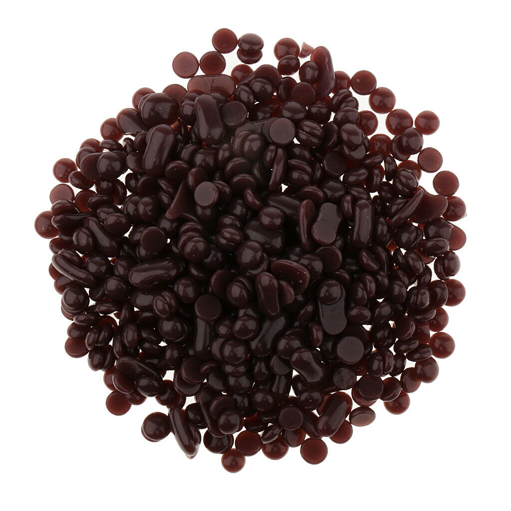 50g Hard Hair Removal Wax Depilatory Beans Hot Film Beads Chocolate
