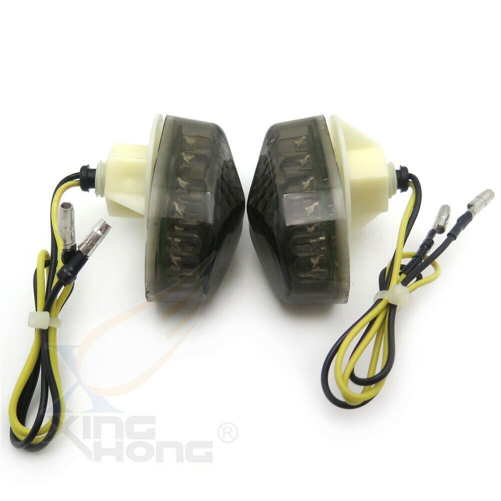 Turn signal lights Smoke For Kawasaki 2003 ZX6R ZX7R ZX9R ZX10R ZX12R ZZR600