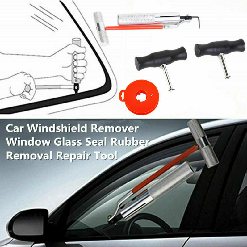 Auto Car Windshield Seal Window Rubber Glass Removal Repair Disassemble Tool Set