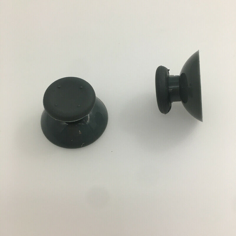 2pcs Grey Analog Joystick Thumbstick grip Cap For Microsoft  XBOX 360 Controller
