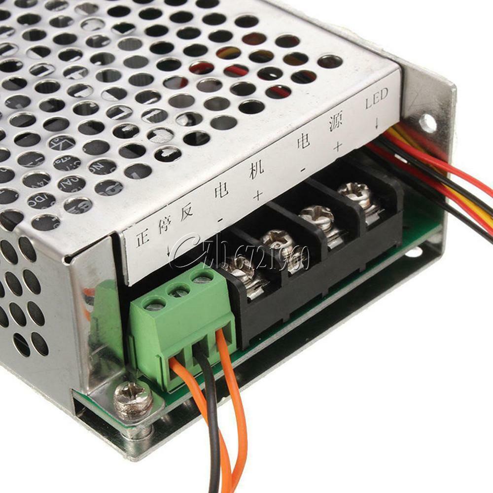 40A 10-50V PWM DC Motor Speed Control Controller CW CCW Reversible Pulse Driver