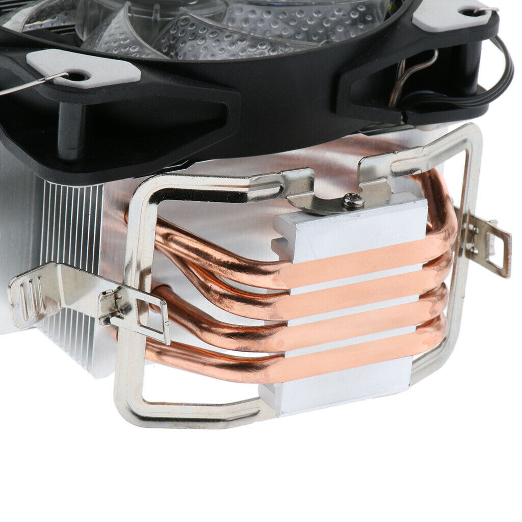 Lovoski 12cm CPU Cooling Fan Air Cooler Copper  Pipes 1500RPM for AMD#1