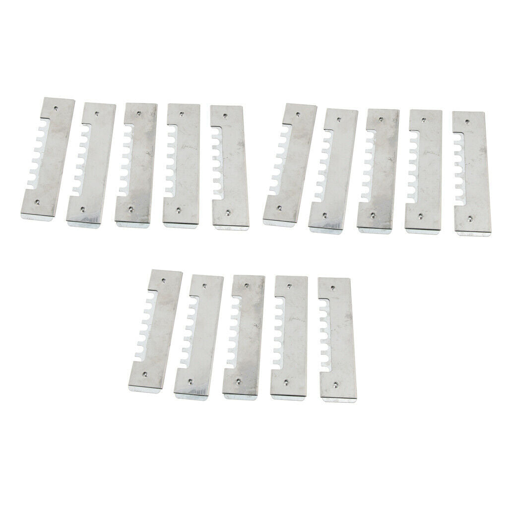 15 Pieces Bee Hive Entrance Reducer Sliding Beehive Mouse Guard Travel Gates