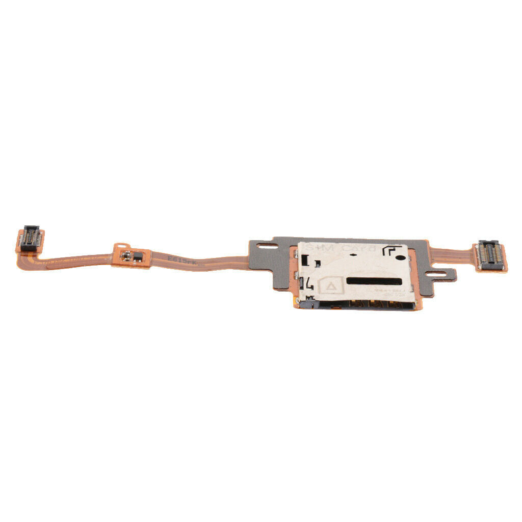 Sim Card Reader Holder Slot Flex Cable Ribbon For   Galaxy T800 T801
